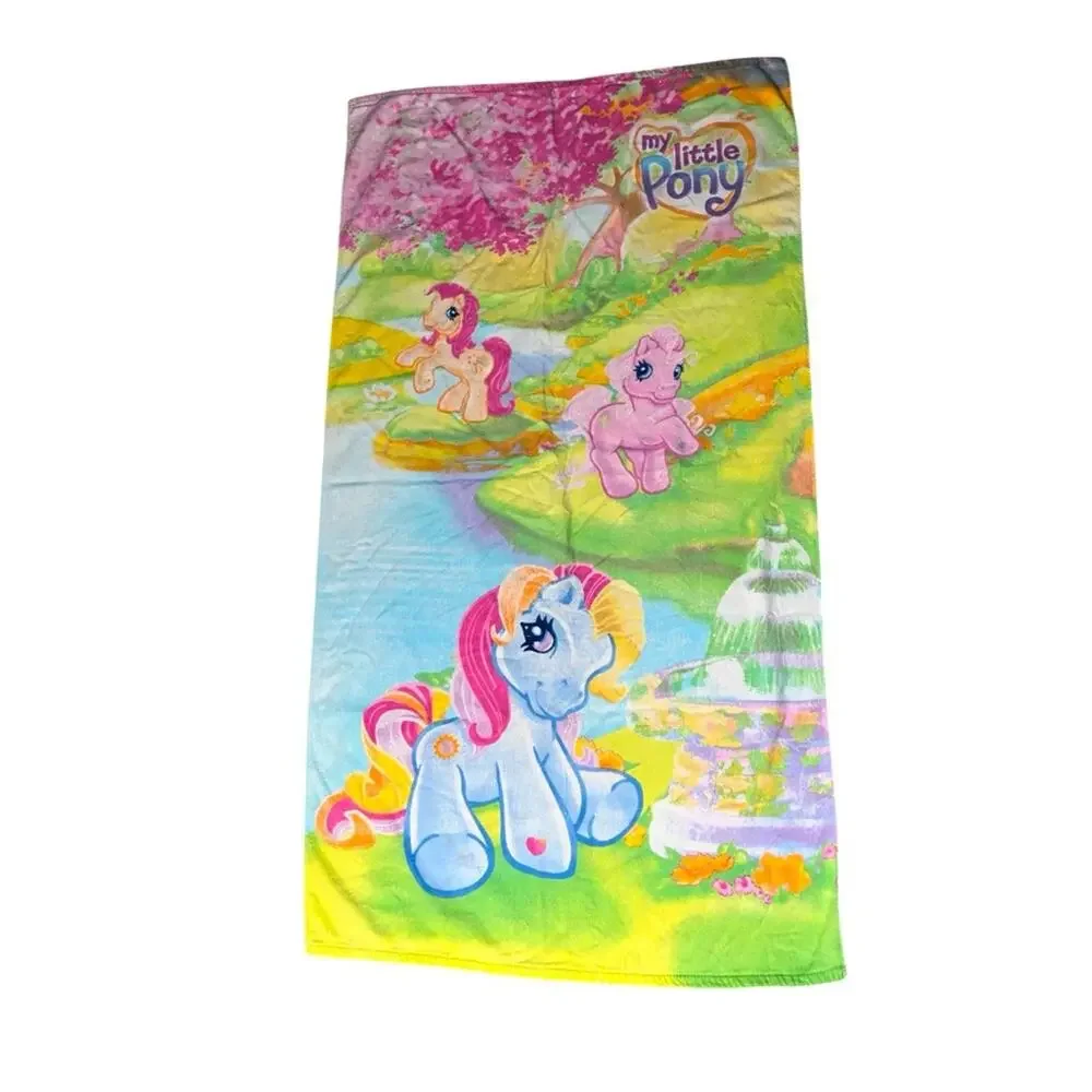 Vintage My Little Pony Child’s Beach Towel Y2k MLP
